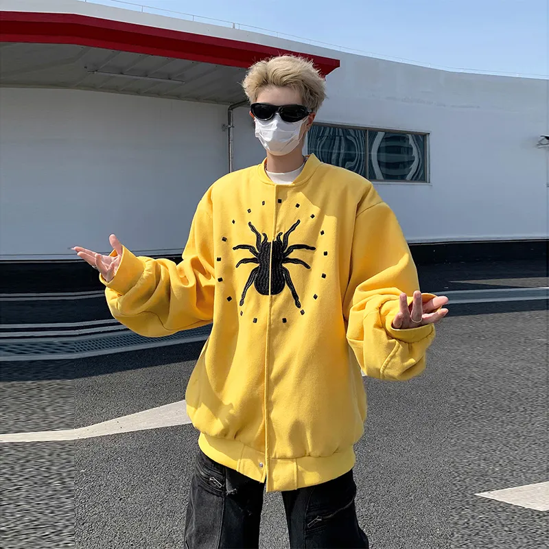MIIRACER Baseball Jacket Unisex-5