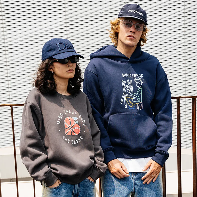 MIND ERROR Sweatshirts Unisex-13