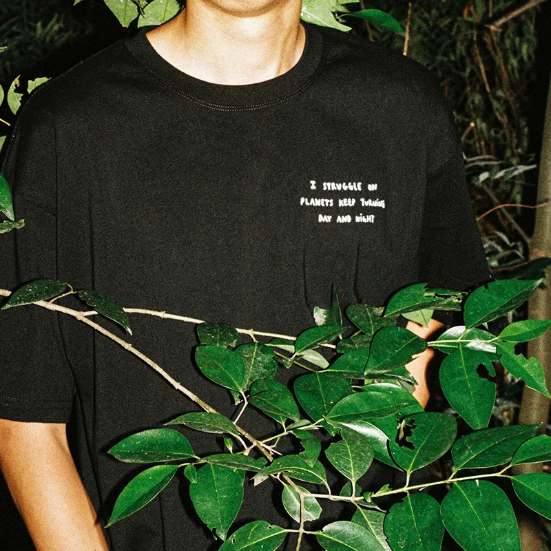 POLAR SKATE CO Struggle Tee T Shirt Unisex Black-2