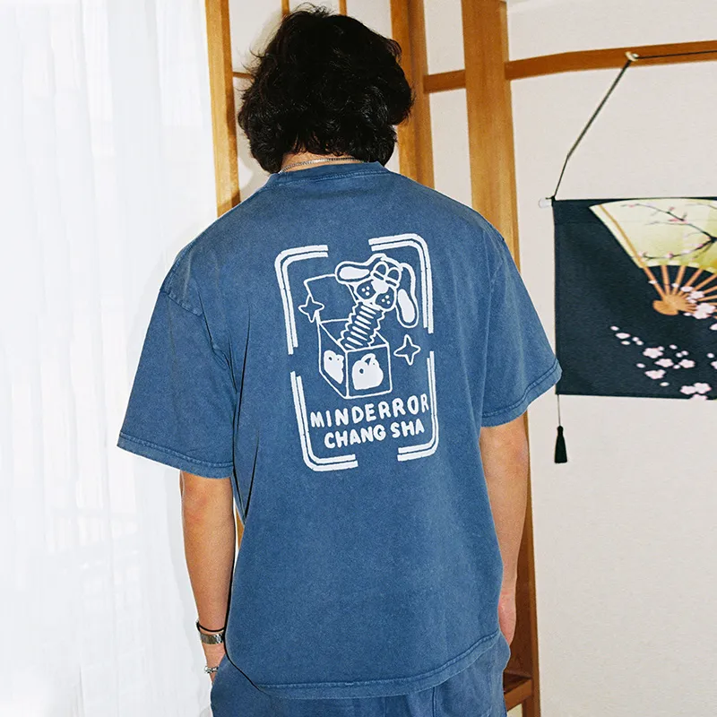 MIND ERROR Short Sleeved T Shirts Unisex-4