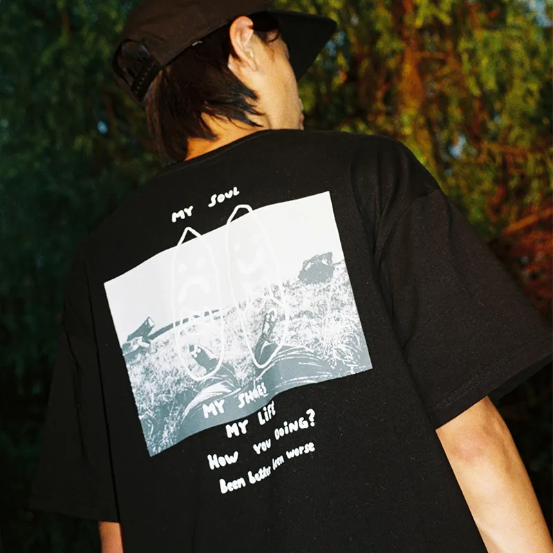 POLAR SKATE CO Struggle Tee T Shirt Unisex Black-4