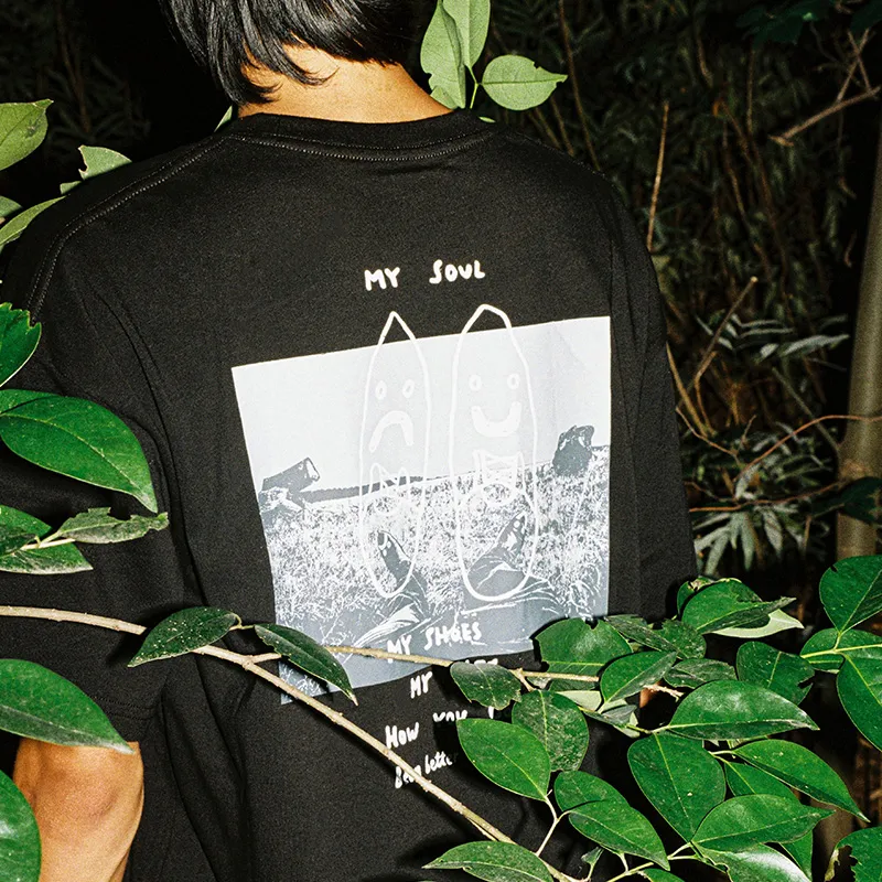 POLAR SKATE CO Struggle Tee T Shirt Unisex Black-3