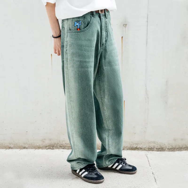 MIND ERROR Jeans Unisex-7