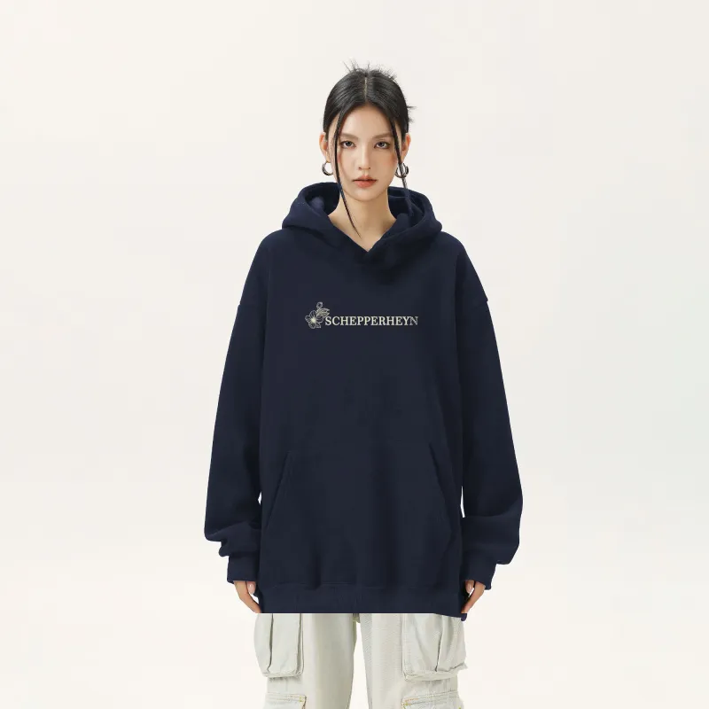 SCHEPPERHEYN Sweatshirt Unisex Navy Blue-2
