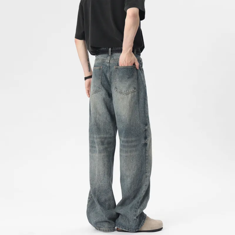 SCHEPPERHEYN Jeans Unisex Vintage Blue Extended Length-4