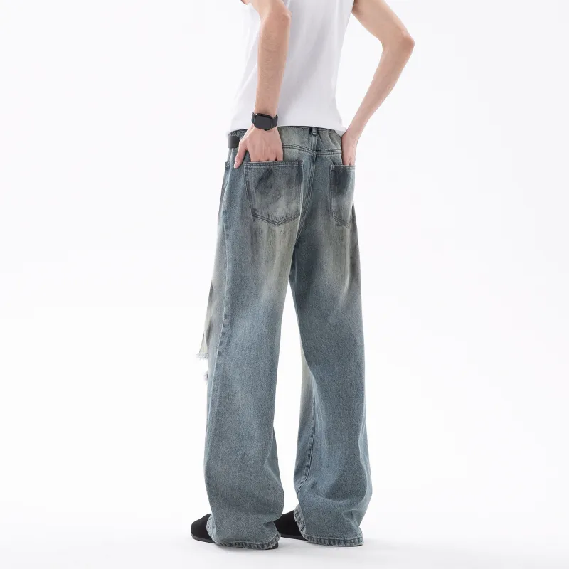 SCHEPPERHEYN Jeans Unisex Vintage Blue Extended Length-5