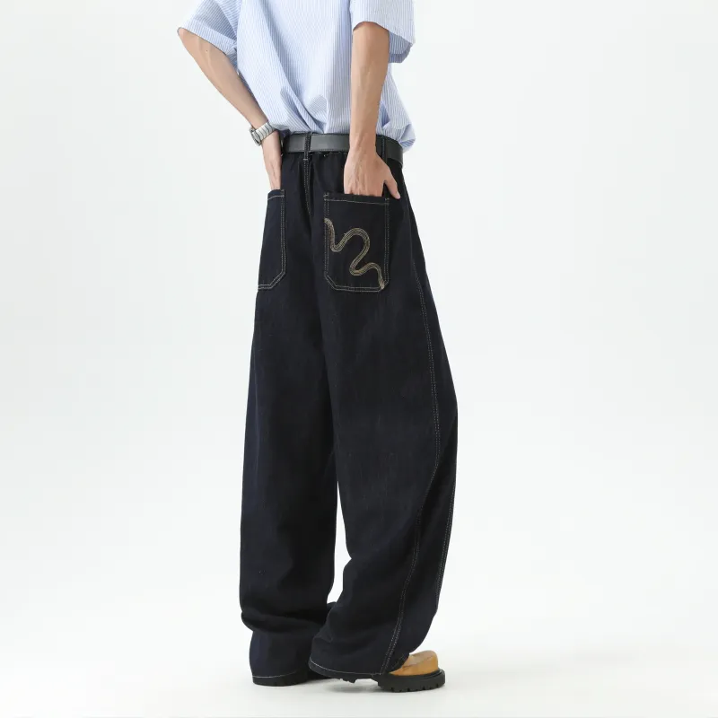 SCHEPPERHEYN Jeans Unisex Blue Extended Length-3
