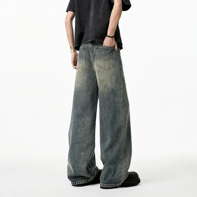 SCHEPPERHEYN Jeans Unisex Vintage Blue Extended Length-4