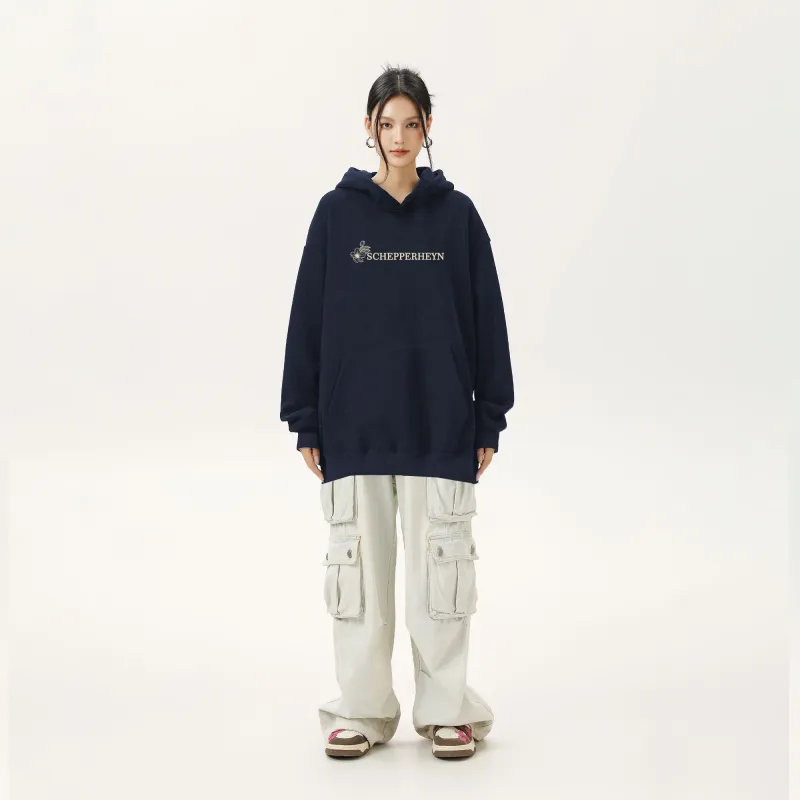 SCHEPPERHEYN Sweatshirt Unisex Navy Blue-4