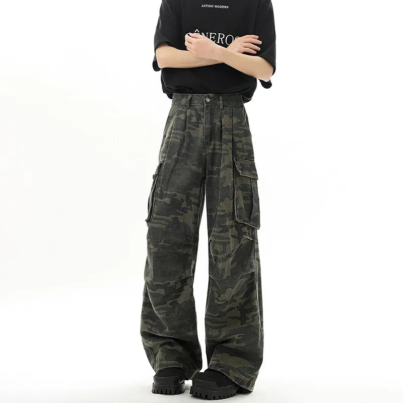 SCHEPPERHEYN Casual Pants Unisex Camouflage-2
