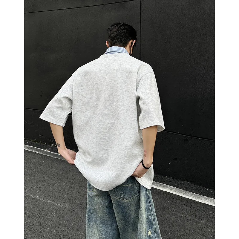 TESTUNG Classic Minimalist Style T Shirt Unisex-5