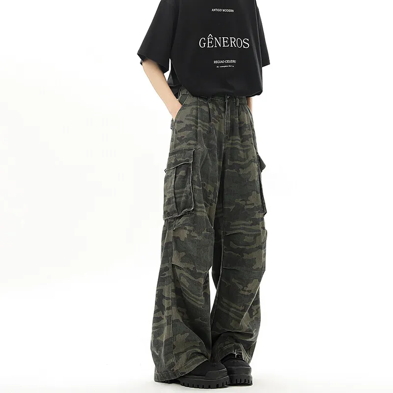 SCHEPPERHEYN Casual Pants Unisex Camouflage-3