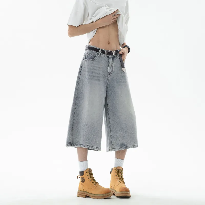 SCHEPPERHEYN Denim Shorts Unisex-3