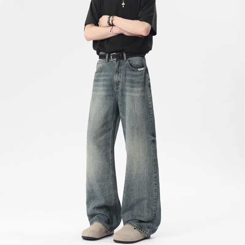 SCHEPPERHEYN Jeans Unisex Vintage Blue Extended Length-2
