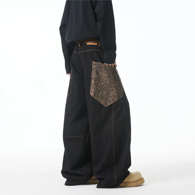 SCHEPPERHEYN Jeans Unisex Black Extended Length-4