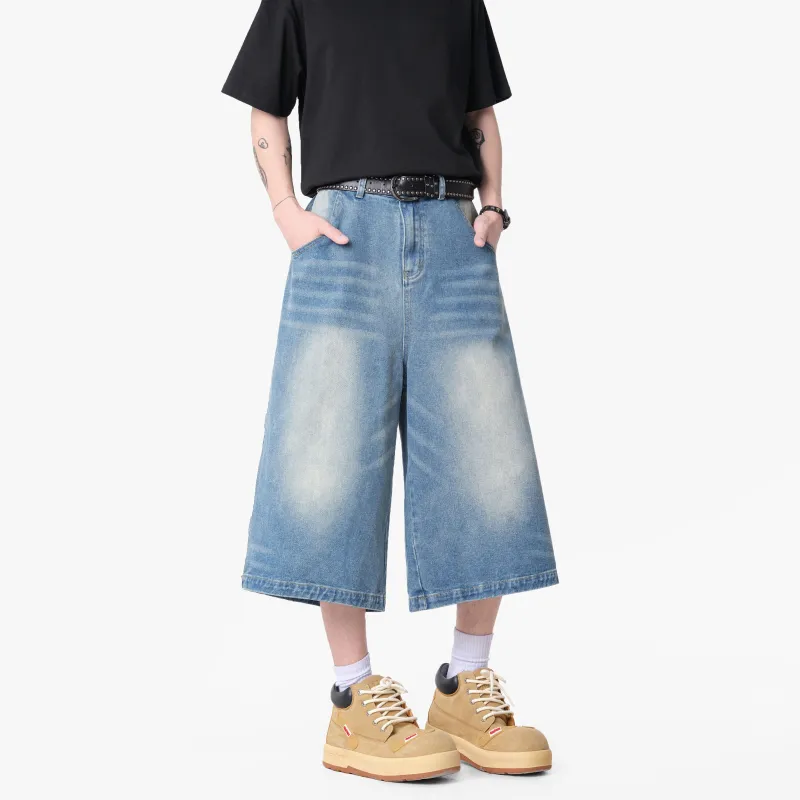 SCHEPPERHEYN Denim Shorts Unisex-3