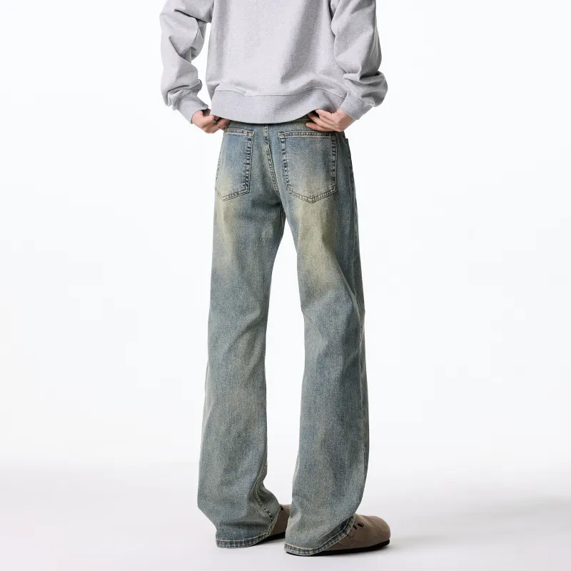 SCHEPPERHEYN Jeans Unisex Washed Yellow Mud-9