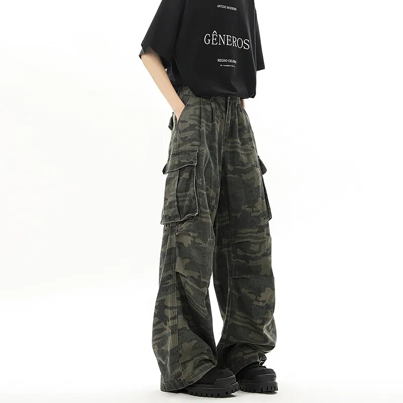SCHEPPERHEYN Casual Pants Unisex Camouflage-5