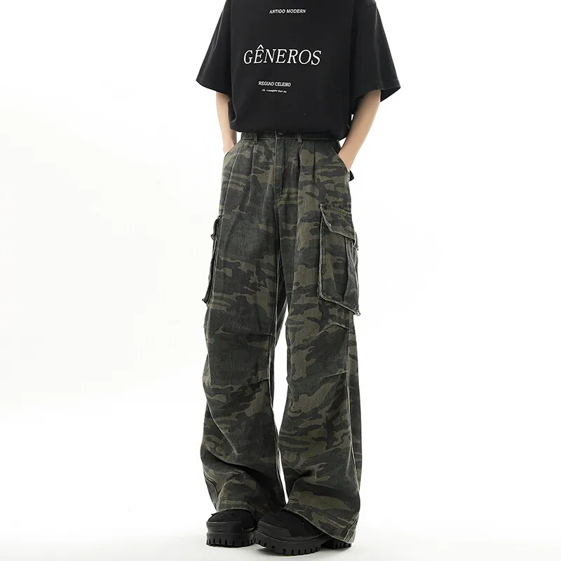 SCHEPPERHEYN Casual Pants Unisex Camouflage-1