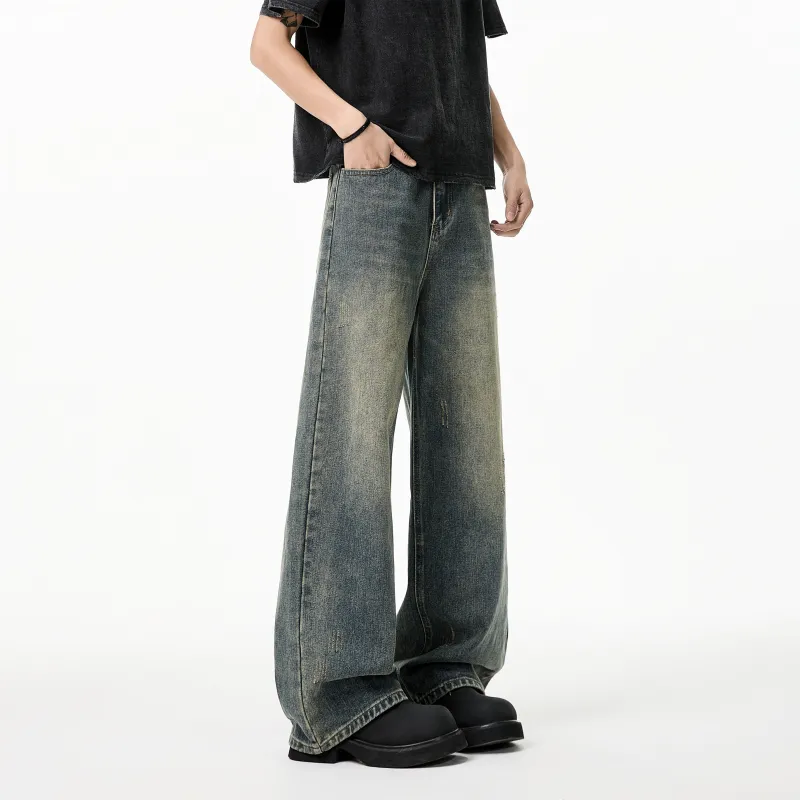 SCHEPPERHEYN Jeans Unisex Vintage Blue Extended Length-3