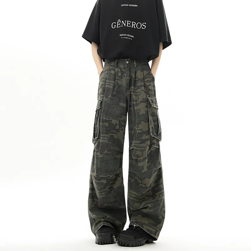 SCHEPPERHEYN Casual Pants Unisex Camouflage-4