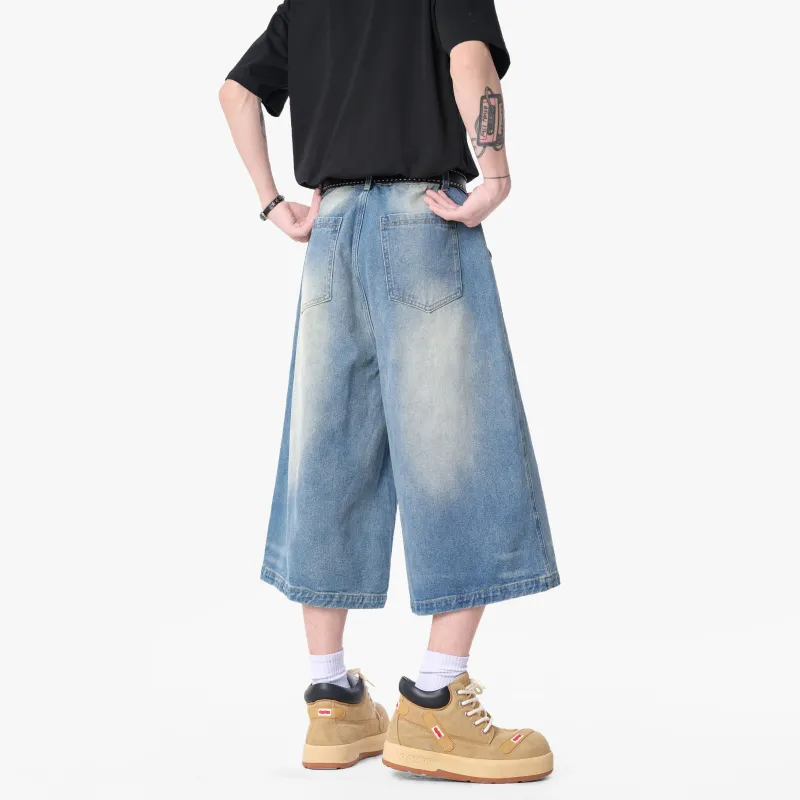 SCHEPPERHEYN Denim Shorts Unisex-4