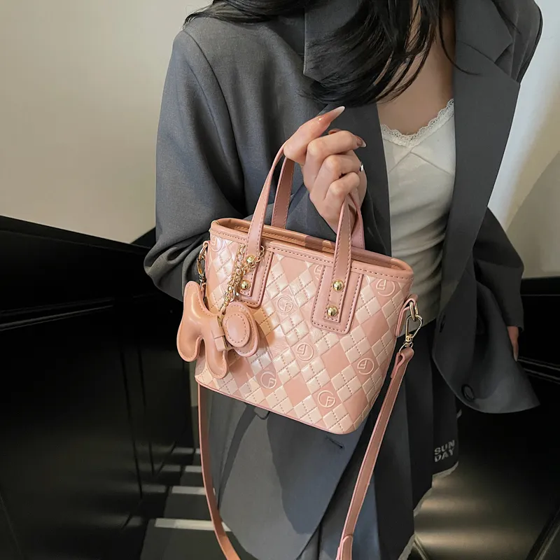 Miss Angel PU Crossbody Handbag Women's Multicolor-8