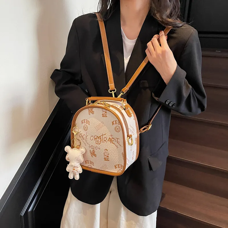 Miss Angel PU Crossbody Bag Backpack Regular Women's Multicolor-26