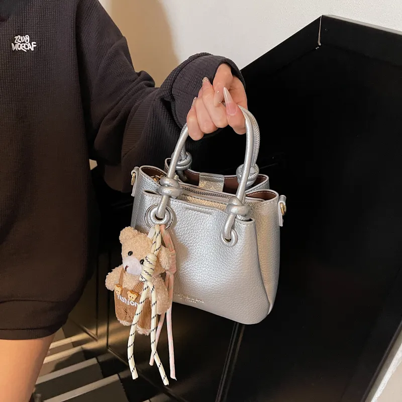 Miss Angel PU Crossbody One Shoulder Handbag Regular Women's Multicolor-11