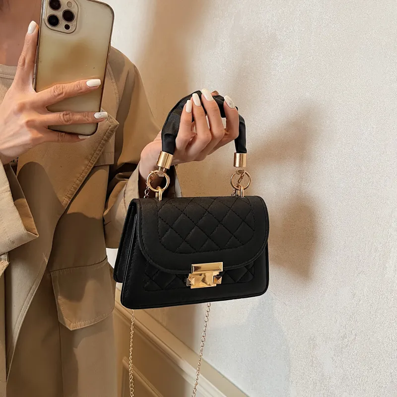Miss Angel PU Crossbody Bag, Shoulder Bag, Outing Bag, Handbag Regular Women's Black/White-9