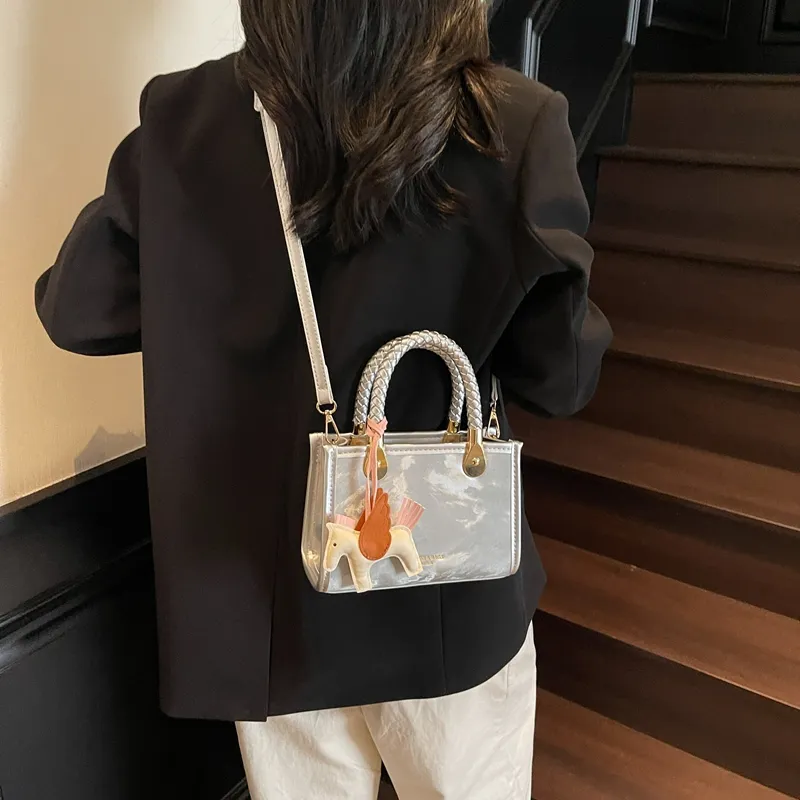 Miss Angel PU Small Square Bag, Crossbody, One Shoulder Handbag Women's Multicolor-7
