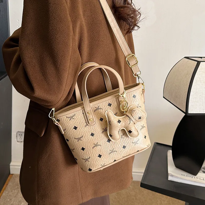 Miss Angel PU Handbag, Crossbody Bag Regular Women's Brown Pink Black Khaki-13
