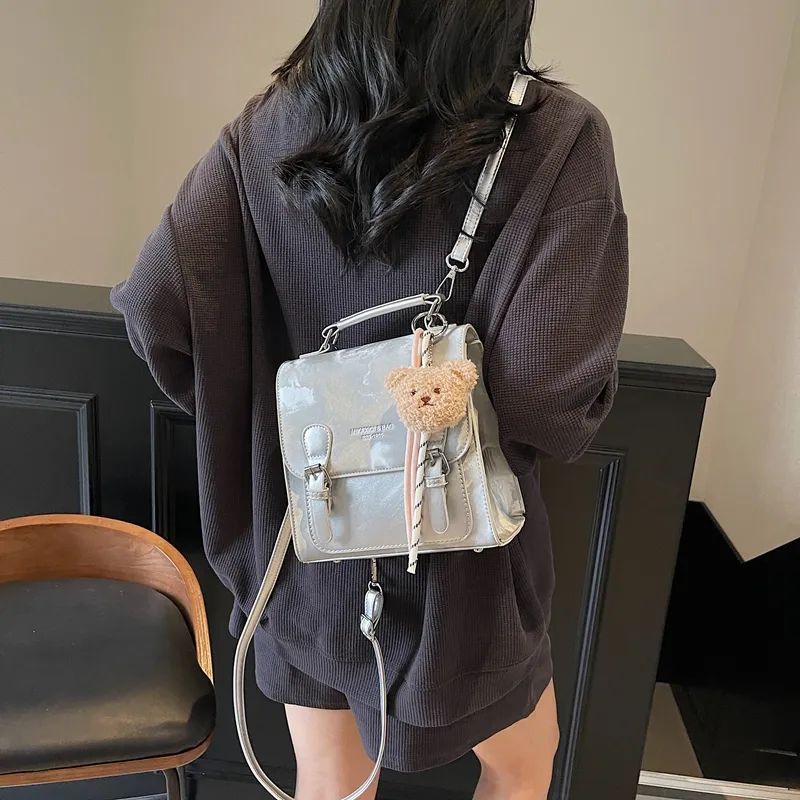 Miss Angel PU Backpack Regular Women's Multicolor-9