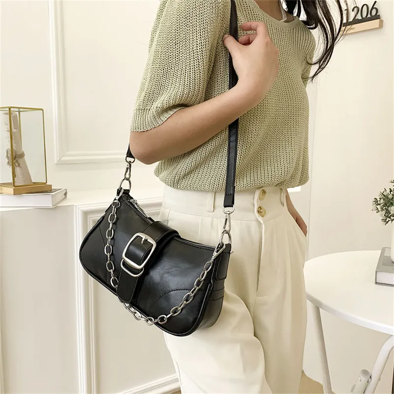 Miss Angel Patent Leather Shoulder Bag Women's Multicolor-8