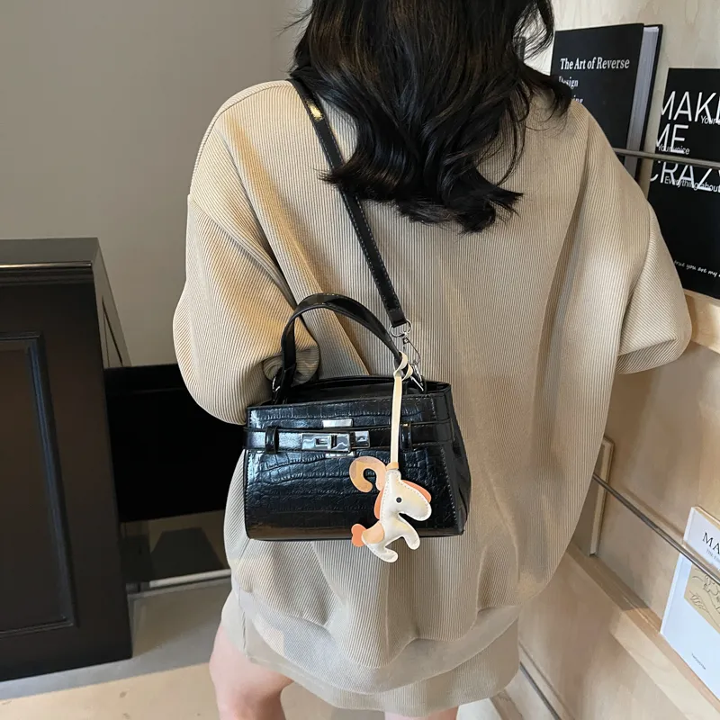 Miss Angel PU One Shoulder Handbag Women's Multicolor-5