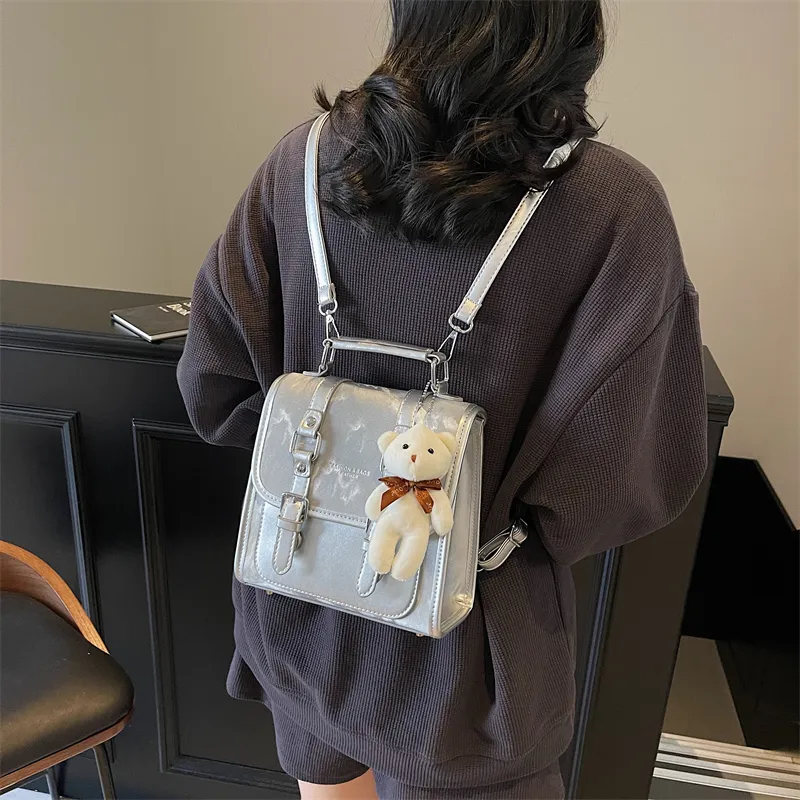 Miss Angel PU Crossbody Bag Women's Multicolor-9