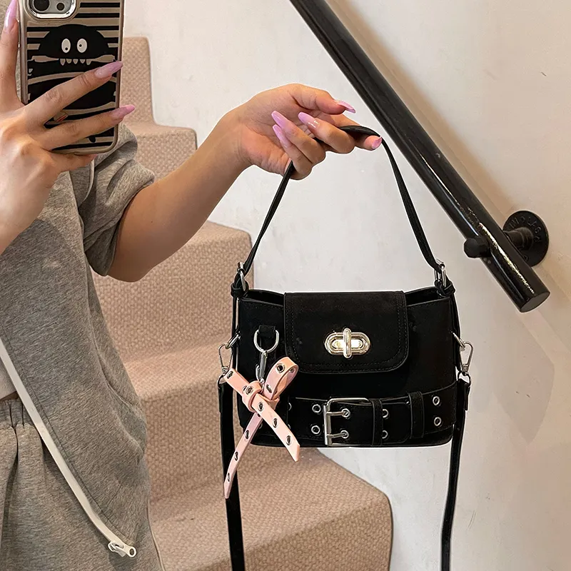 Miss Angel PU Crossbody Handbag Women's Multicolor-22