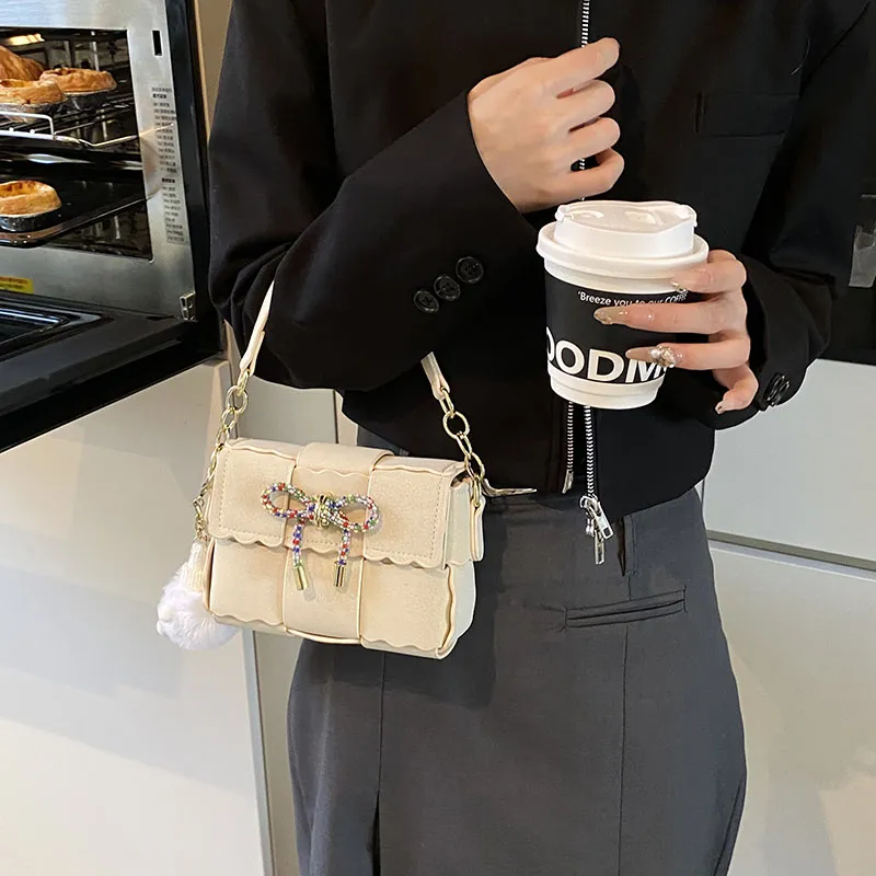 Miss Angel PU Handbag, Crossbody Bag, Shoulder Bag Women's Black Pink White Silver-20