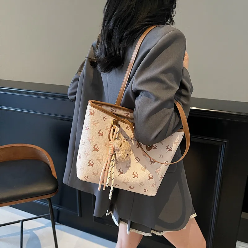 Miss Angel PU Shoulder Bag Women's White/Pink/Black-14