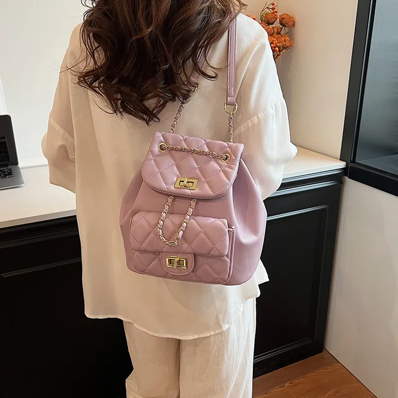 Miss Angel PU Backpack Women's Multicolor-16