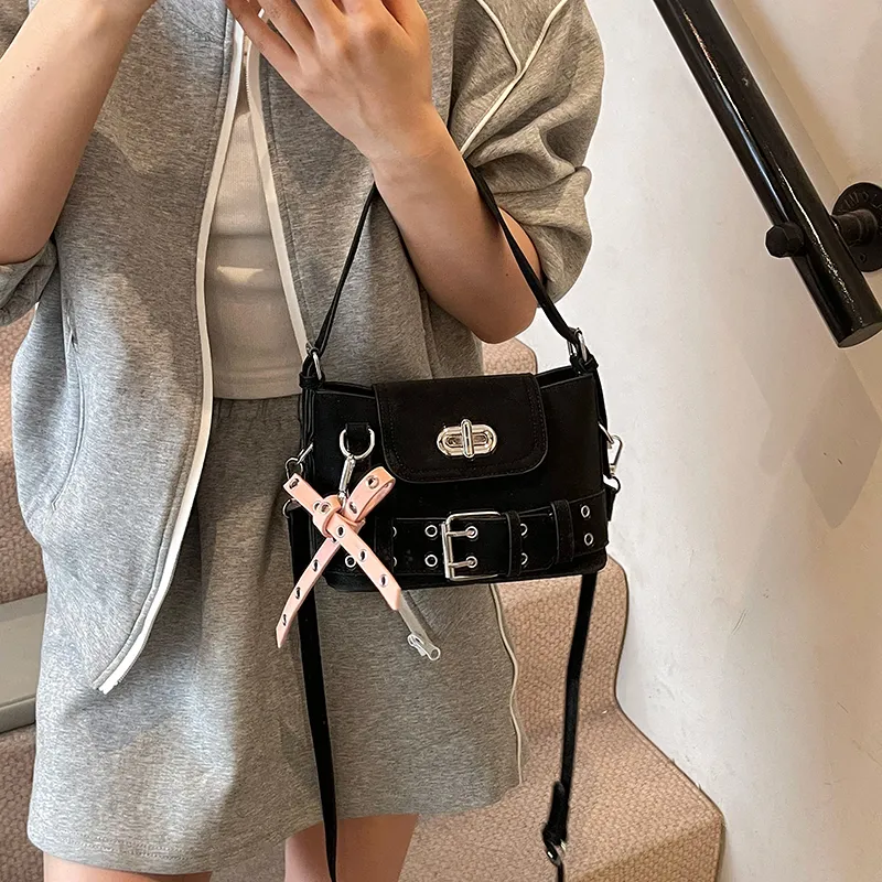 Miss Angel PU Crossbody Handbag Women's Multicolor-23