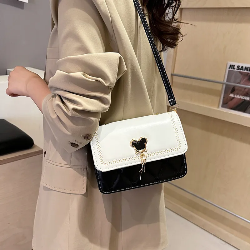 Miss Angel PU Crossbody Bag Travel Bag Regular Women's White/Black/Green/Blue-1