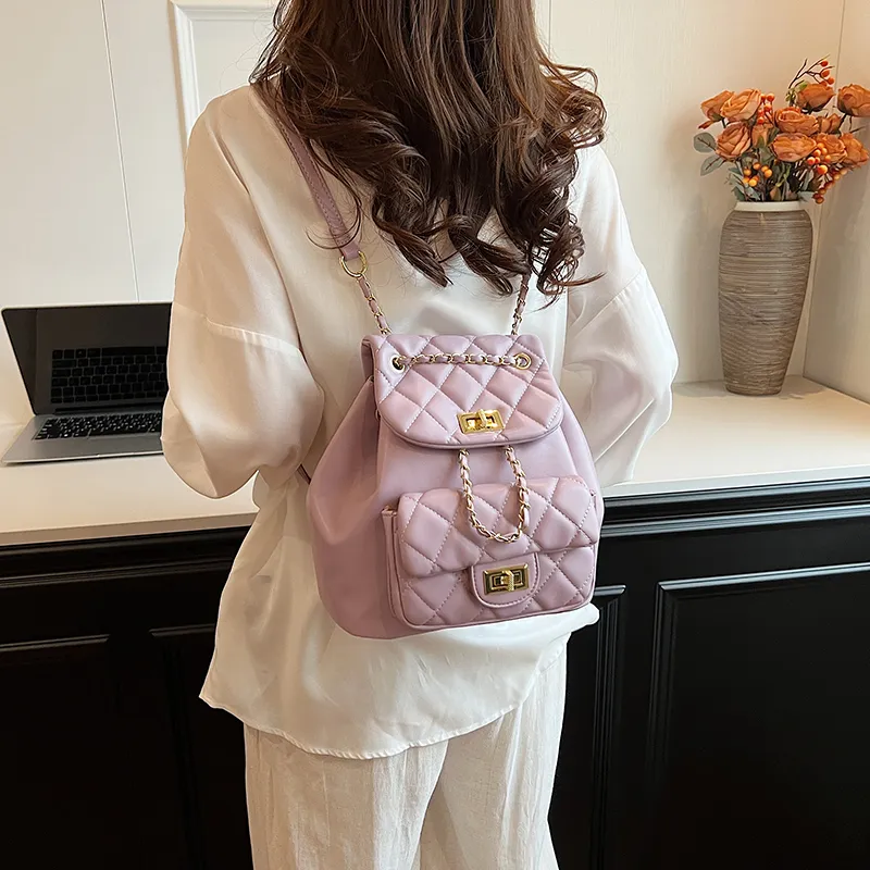 Miss Angel PU Backpack Women's Multicolor-13