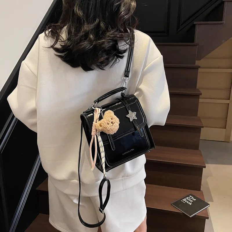 Miss Angel PU Backpack Women's White/Khaki/Yellow/Ecru/Silver-14