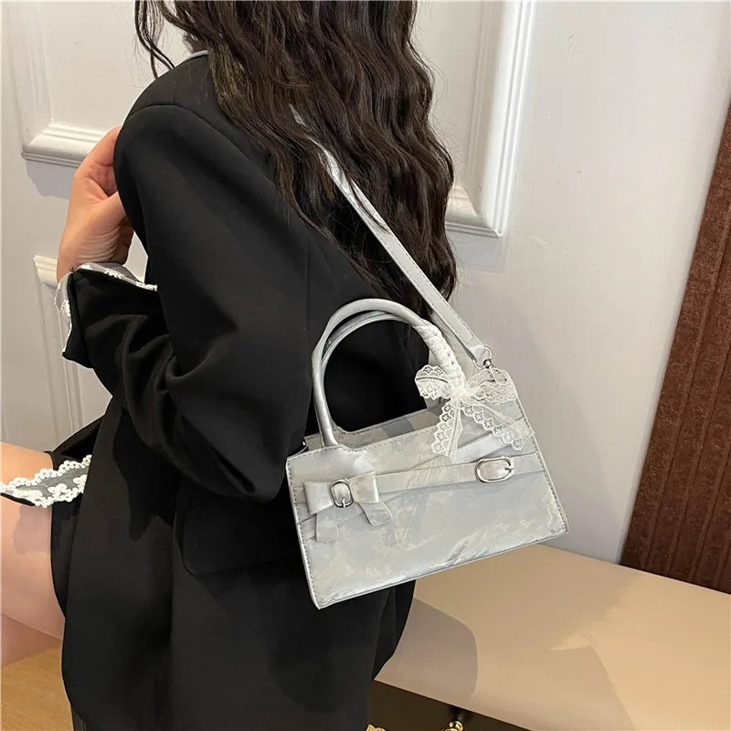 Miss Angel PU Handbag Women's White/Pink-5
