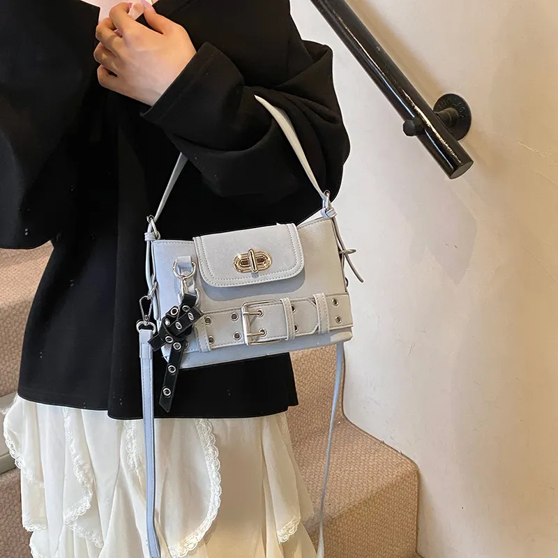 Miss Angel PU Crossbody Handbag Women's Multicolor-7
