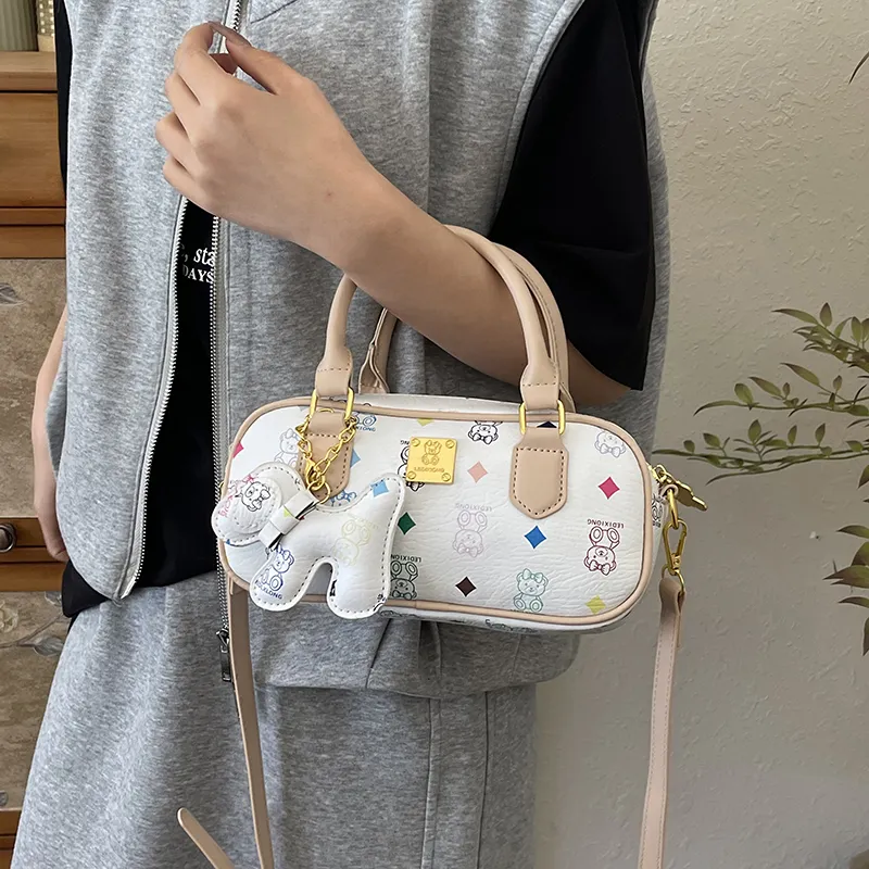 Miss Angel PU Shoulder Bag, Crossbody Bag, Handbag Women's Multicolor-2
