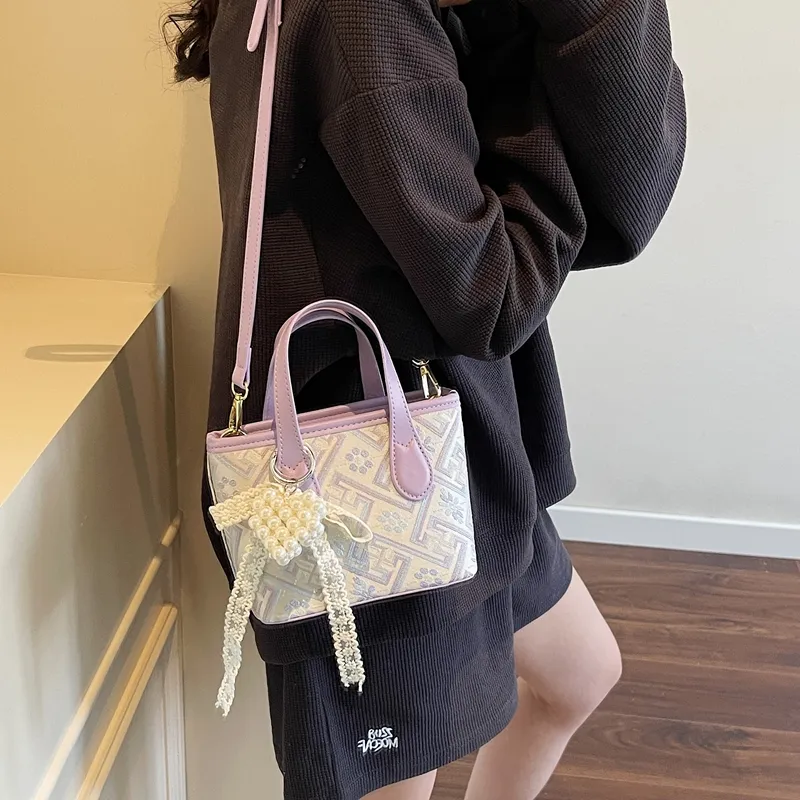 Miss Angel PU Crossbody Handbag Women's Multicolor-17