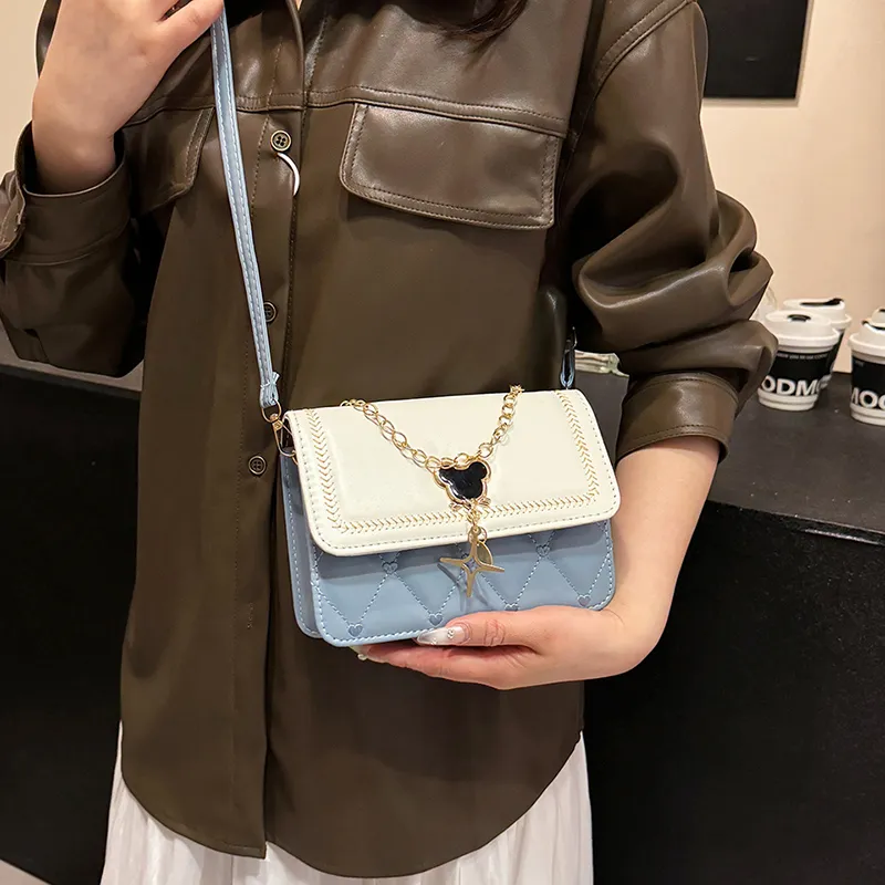 Miss Angel PU Crossbody Bag Travel Bag Regular Women's White/Black/Green/Blue-11