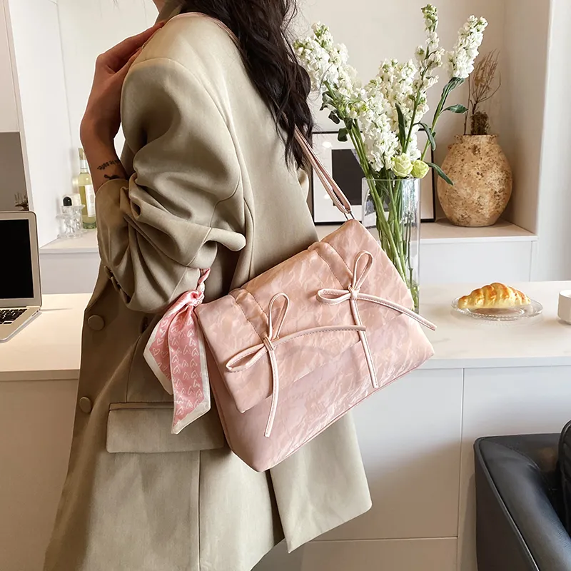 Miss Angel PU Crossbody Bag Regular Women's Pink/White/Black-5